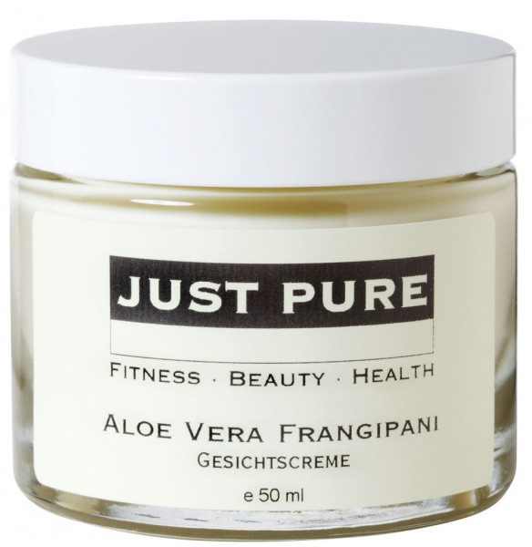 Aloe Vera Frangipani Gesichtscreme | JUST PURE